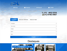 Tablet Screenshot of cokimoveis.com.br